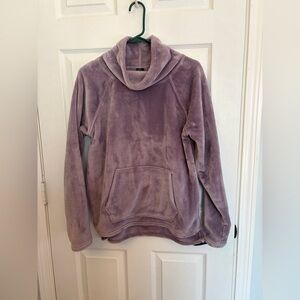 C9 champion light purple fleece velvet cowl neck sweatshirt